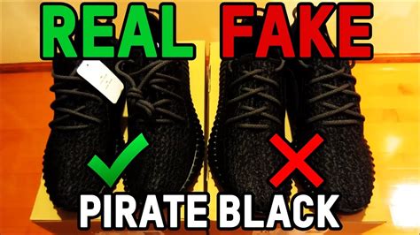 adidas yeezy boost pirate black real vs fake|yeezy pirate black 2023.